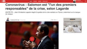 INVITÉ RTL – Jean-Christophe Lagarde réagit à la gestion de la crise sanitaire en France, notamment sur le manque de masque.